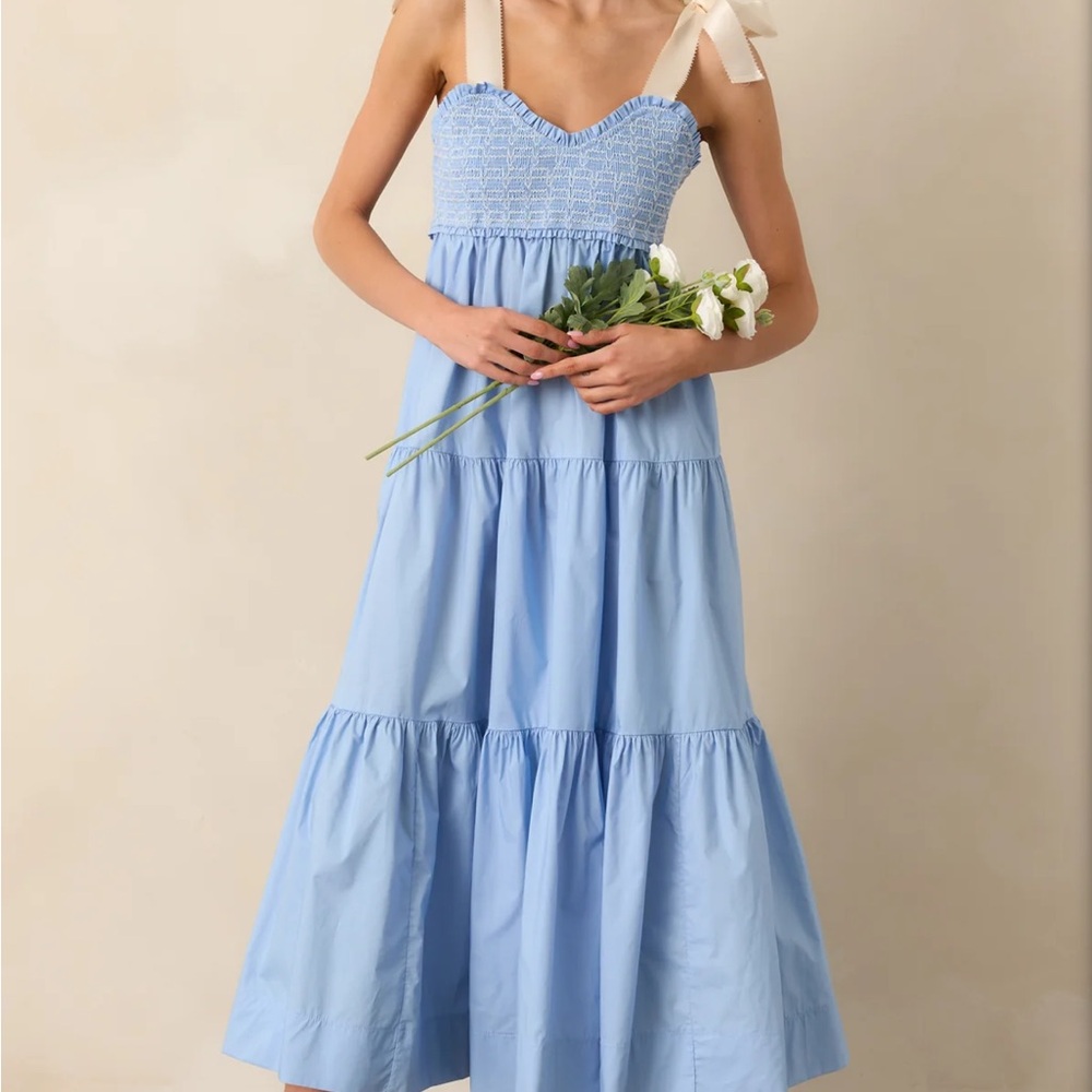 Red Dress Boutique Light Blue Midi Dress